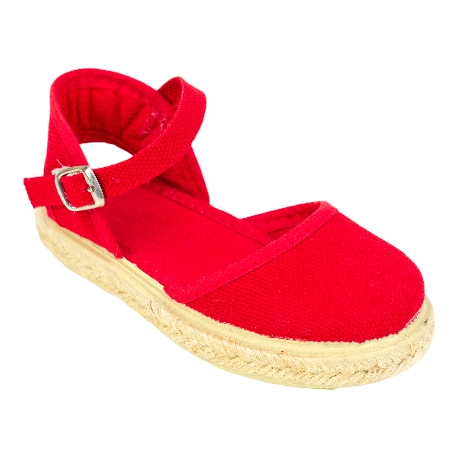 Alpargatas Niña Esparto Plana