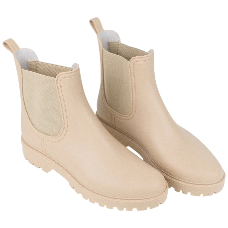 Botín de Agua Goma Plano Ideal Shoes 3 Botín de Agua Goma Plano Ideal Shoes - Imagen 3