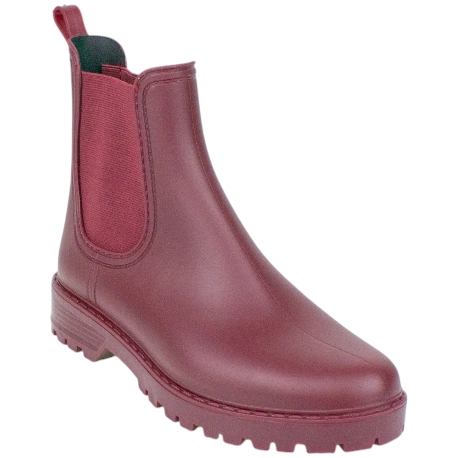 Botín de Agua Goma Plano Ideal Shoes 6 Botín de Agua Goma Plano Ideal Shoes - Imagen 6