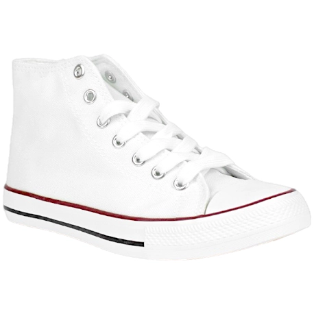 Lona Alta de Cordones Puntera de Goma B501A