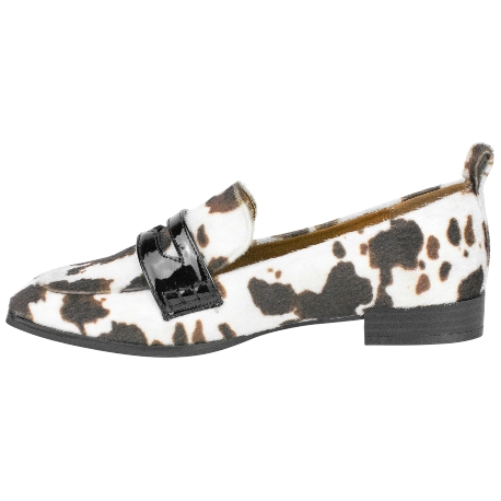 Mocasín Mujer Animal Print Vaca Punta Cuadrada Plano D´Angela DDN29005-VA 4 Mocasín Mujer Animal Print Vaca Punta Cuadrada Plano D´Angela DDN29005-VA - Imagen 4