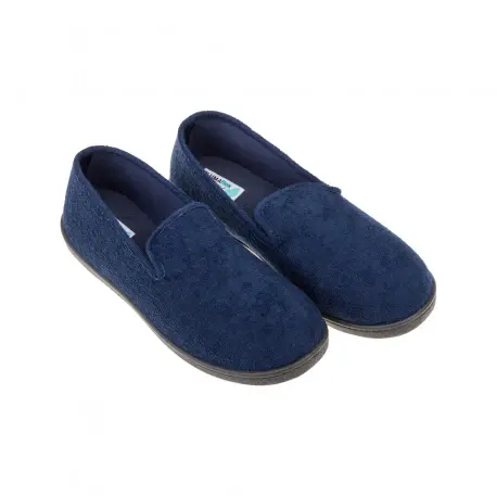 Pantuflas de Hombre Cerradas Verano Tejido tipo Rizo Plumaflex 12103