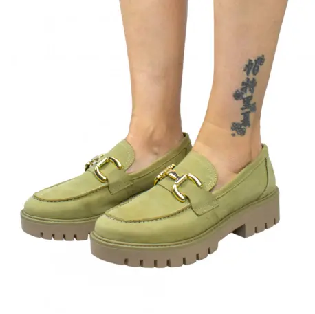 Mocasín Nobuck Estribo Metálico Piso Track Wikers E-137 7 Mocasín Nobuck Estribo Metálico Piso Track Wikers E-137 - Imagen 7