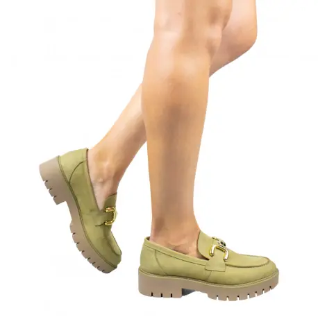 Mocasín Nobuck Estribo Metálico Piso Track Wikers E-137 9 Mocasín Nobuck Estribo Metálico Piso Track Wikers E-137 - Imagen 9