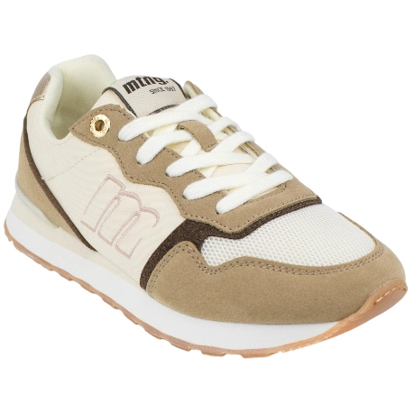 Zapatillas Casuales Mujer Planas Cordones Mustang 60441