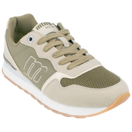 Zapatillas Casuales Mujer Planas Cordones Mustang 60441