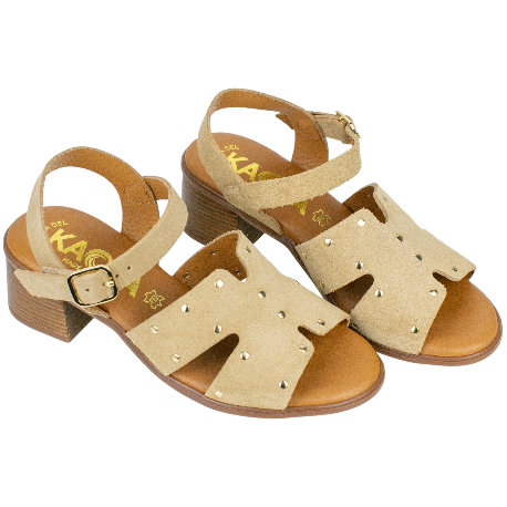 Sandalia Piel Tacón Medio Planta Gel Kaola 2736 12 Sandalia Piel Tacón Medio Planta Gel Kaola 2736 - Imagen 12