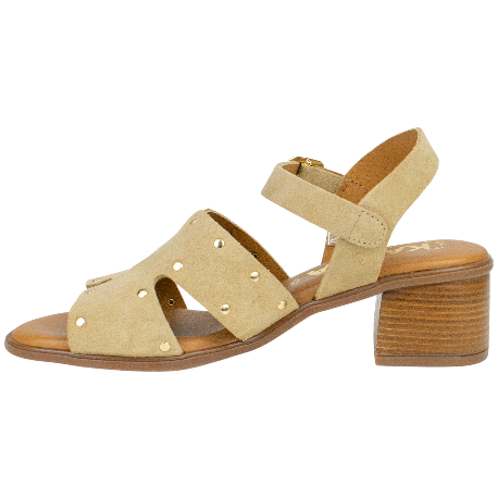 Sandalia Piel Tacón Medio Planta Gel Kaola 2736 13 Sandalia Piel Tacón Medio Planta Gel Kaola 2736 - Imagen 13